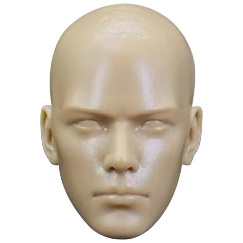 BEAHING 1/6 Skala Action-Figur Kunststoffpuppenkopf mit offenen Augen realistische 1/6 Maßstab Zubehör Plug-In-Aktionszahlen für kreative Projekte und Anzeigen 1/6 Skalenzubehör BEAHING 1/6 Skala Action-Figur Kunststoffpuppenkopf mit offenen Augen realistische 1/6 Maßstab Zubehör Plug-In-Aktionszahlen für kreative Projekte und Anzeigen 1/6 Skalenzubehör von BEAHING