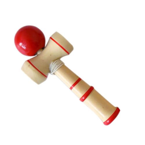 BEAHING Holz Kendama Ball Cup Spielzeug klassisch Japanisches Ausgleichsqualifizierspiel Holzkenntnis Spielzeug Blau von BEAHING