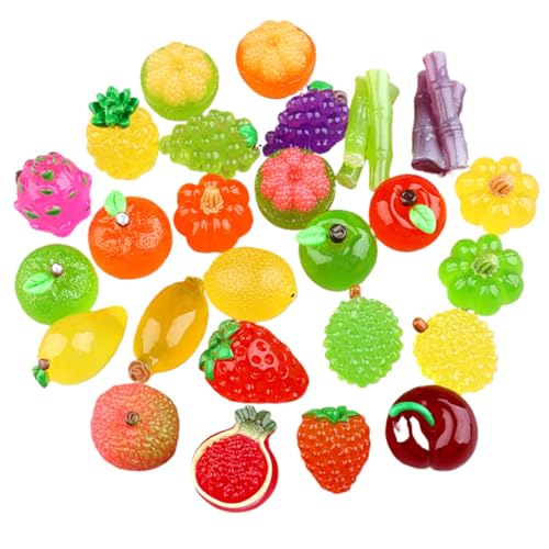 BEAHING Mini Food Toys, 100pcs Mini Food Toys Blind Bags süße Simulation Luminöser Obstharz Rätsel für Jungen Mädchen BEAHING Mini Food Toys, 100pcs Mini Food Toys Blind Bags süße Simulation Luminöser Obstharz Rätsel für Jungen Mädchen von BEAHING