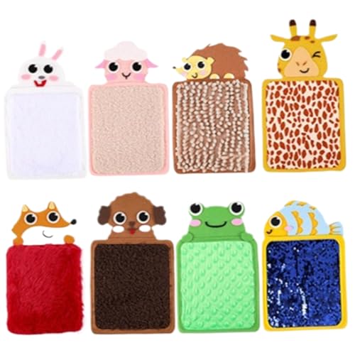 BEAHING Sensory Board, 8PCS Sensory Matten setzen weiche Tierspielzeug mit unterschiedlichen Texturen, die Stressabbau und Fokus für die Entwicklung ansprechen, Spielzeug, Spielzeug, Sp BEAHING Sensory Board, 8PCS Sensory Matten setzen weiche Tierspielzeug mit unterschiedlichen Texturen, die Stressabbau und Fokus für die Entwicklung ansprechen, Spielzeug, Spielzeug, Sp von BEAHING