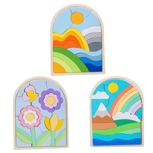 Formulzles, hölzerne Rätsel, 3pcs Farbform-Rätsel, lustige Kleinkind-Rätsel mit Umrisse Referenzkarte, frühe pädagogische Montessori-Spielzeuge für Kinder Girls Jungen 4-6, Kleinkindholz-Holzrätsel Formulzles, hölzerne Rätsel, 3pcs Farbform-Rätsel, lustige Kleinkind-Rätsel mit Umrisse Referenzkarte, frühe pädagogische Montessori-Spielzeuge für Kinder Girls Jungen 4-6, Kleinkindholz-Holzrätsel von BEAHING