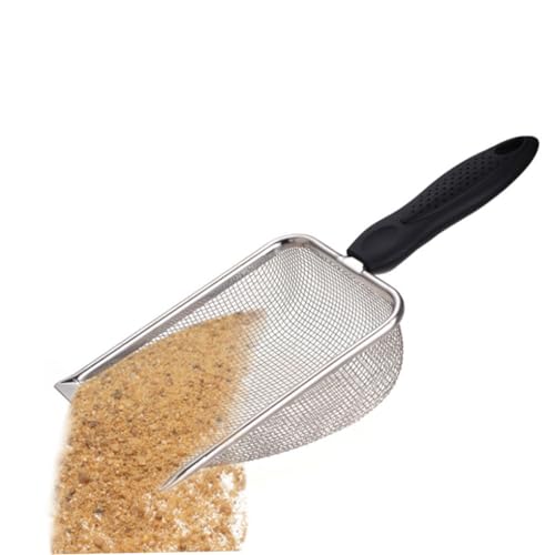 Sandfilterschaufel, Sandschaufel Beach Mesh Schaufel Schaufel Reiniger Filter - zum Aufnehmen von Muscheln, Katzenstreu Sandfilterschaufel, Sandschaufel Beach Mesh Schaufel Schaufel Reiniger Filter - zum Aufnehmen von Muscheln, Katzenstreu von BEAHING