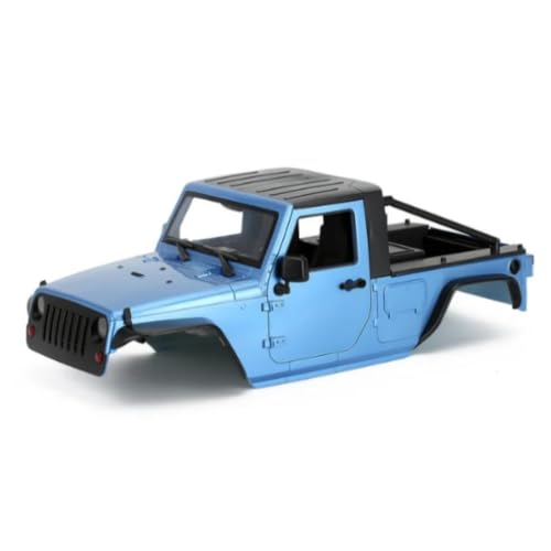 BEALIFE 1 Stück Kunststoff Autoschale für Scx10 1/10 Crawler, schützendes RC Auto Zubehör, Ersatzteile, RC Upgrade Teil, Blau von BEALIFE