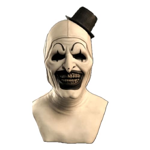 BEALIFE Halloween gruselige Clown Maske, breite Anwendung, Latex Materialien, flexibel und langlebig. Einfach zu tragende Cosplay Clown Maske, Typ 1 von BEALIFE