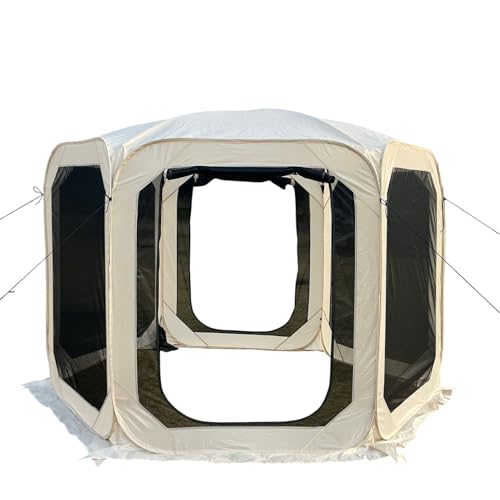 BEALIFE Leichtes Campingzelt mit UV geschütztem Stoff, einfach aufzubauen und langlebig für Camping im Freien, moskitosicheres Netzgewebe BEALIFE Leichtes Campingzelt mit UV geschütztem Stoff, einfach aufzubauen und langlebig für Camping im Freien, moskitosicheres Netzgewebe von BEALIFE