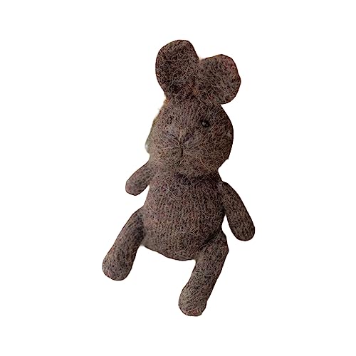 BEALIFE Neugeborene Fotografie Requisiten Gestrickter Hase Dekoration Schießen Kaninchen Form Foto Spielzeug Hundert Tage Vollmond Studio, Typ 1 BEALIFE Neugeborene Fotografie Requisiten Gestrickter Hase Dekoration Schießen Kaninchen Form Foto Spielzeug Hundert Tage Vollmond Studio, Typ 1 von BEALIFE