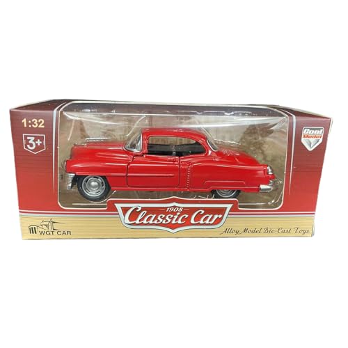 BEALIFE Oldtimer Legierungsautos, regenerative Spielzeugautos, Retro Legierungsautos, maßstabsgetreues Metallmodell Spielzeug, klassisches Ventage Auto, Rot BEALIFE Oldtimer Legierungsautos, regenerative Spielzeugautos, Retro Legierungsautos, maßstabsgetreues Metallmodell Spielzeug, klassisches Ventage Auto, Rot von BEALIFE