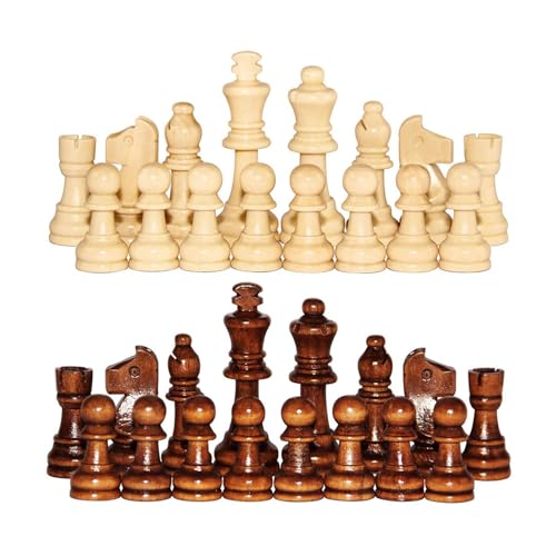 BEALIFE Praktisches Schachspiel mit Kleiner Größe und geringem Gewicht. Schachbrettzubehör aus Holz für Schulen, Schachfiguren aus Holz, Heimschach BEALIFE Praktisches Schachspiel mit Kleiner Größe und geringem Gewicht. Schachbrettzubehör aus Holz für Schulen, Schachfiguren aus Holz, Heimschach von BEALIFE