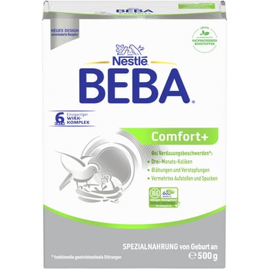 Nestlé BEBA Spezialnahrung Comfort+ bei Verdauungsbeschwerden 1x500 g ab der Geburt Nestlé BEBA Spezialnahrung Comfort+ bei Verdauungsbeschwerden 1x500 g ab der Geburt von Nestle Beba