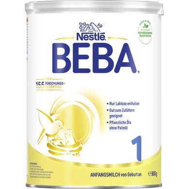 Nestlé BEBA 1 Anfangsmilch von Geburt an 1x800g Nestlé BEBA 1 Anfangsmilch von Geburt an 1x800g von Nestle Beba