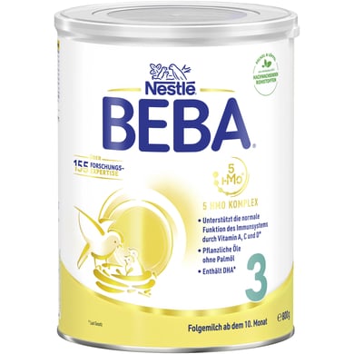Nestlé BEBA 3 Folgemilch ab dem 10. Monat 1x800g Nestlé BEBA 3 Folgemilch ab dem 10. Monat 1x800g von Nestle Beba