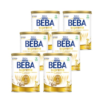 Nestlé BEBA SUPREME Junior 1+ Kindergetränk ab dem 1. Geburtstag 6x800g Nestlé BEBA SUPREME Junior 1+ Kindergetränk ab dem 1. Geburtstag 6x800g von Nestle Beba