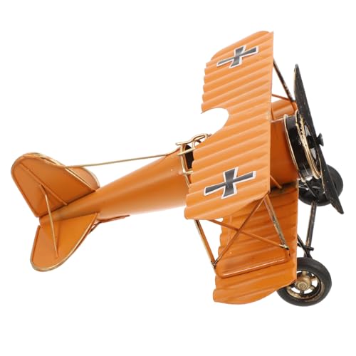 BEBEMOKO 1 Stück Sammelbares Flugzeugmodell Weihnachtsflugzeugverzierung Für Flugzeug Figur Rustikales Flugzeugdekor Fliegendes Modell Retro-flugzeugmodell Golden Schmiedeeisen BEBEMOKO 1 Stück Sammelbares Flugzeugmodell Weihnachtsflugzeugverzierung Für Flugzeug Figur Rustikales Flugzeugdekor Fliegendes Modell Retro-flugzeugmodell Golden Schmiedeeisen von BEBEMOKO