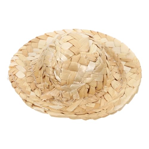 BEBEMOKO 1 x Strohhut zum Selbermachen, kreative Dekoration, Bastelrequisiten für Kindergarten und Kinderzimmer, zufälliger Stil, ca. 10 cm Durchmesser BEBEMOKO 1 x Strohhut zum Selbermachen, kreative Dekoration, Bastelrequisiten für Kindergarten und Kinderzimmer, zufälliger Stil, ca. 10 cm Durchmesser von BEBEMOKO