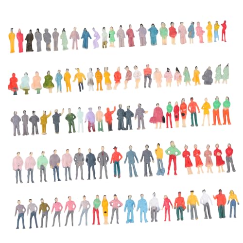 BEBEMOKO 100 Stück Mini Figuren Dekoration für Büro Restaurant Bar und Partys Robuste Plastikpuppen im Maßstab für Bastelprojekte BEBEMOKO 100 Stück Mini Figuren Dekoration für Büro Restaurant Bar und Partys Robuste Plastikpuppen im Maßstab für Bastelprojekte von BEBEMOKO