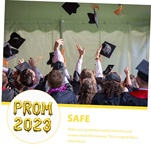 BEBEMOKO 2 Sätze Folien Dekorationsballons Prom Goldene Abschlussfeier Deko Langlebige Party Ornamente für Klassenzimmer und Feier Graduation Party Zubehör BEBEMOKO 2 Sätze Folien Dekorationsballons Prom Goldene Abschlussfeier Deko Langlebige Party Ornamente für Klassenzimmer und Feier Graduation Party Zubehör von BEBEMOKO