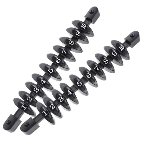 BEBEMOKO 2 Stück Tischfußball Spielstandanzeiger Kompakter Robuster Fußballtisch Zähler aus Langlebigem Tragbarer Sports Score Counter für Tischspiele und Wettkämpfe von BEBEMOKO