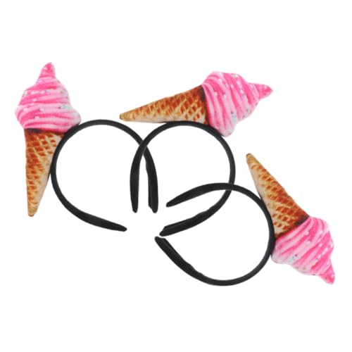 BEBEMOKO 3 Stück Teiliges Ice Stirnband aus Weichem Stoff Niedliches Spa Haarband für Damen und Mädchen Vielseitig für Gesichtsreinigung Make up und Haarstyling Passend von BEBEMOKO