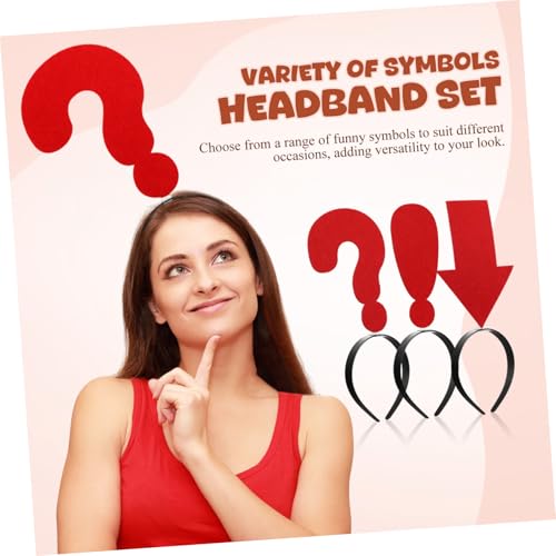BEBEMOKO 3 Stück Teiliges Stirnband mit Kreativen Roten Symbolen Weiche Bequeme Haarreifen für Make Up Lustige Kostüm Accessoires für Halloween Karneval und Partyveranstaltungen BEBEMOKO 3 Stück Teiliges Stirnband mit Kreativen Roten Symbolen Weiche Bequeme Haarreifen für Make Up Lustige Kostüm Accessoires für Halloween Karneval und Partyveranstaltungen von BEBEMOKO