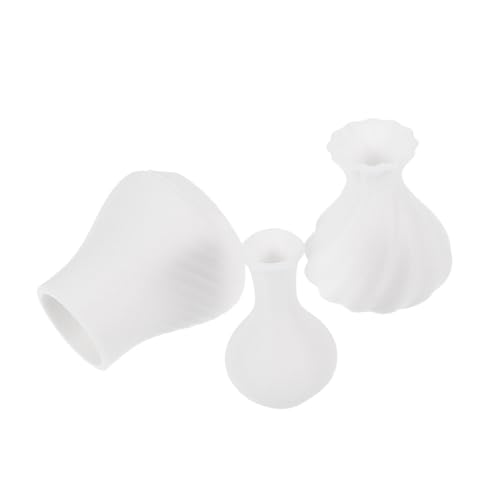 BEBEMOKO 3pcs Mini Vasen Miniatur Puppenhaus Vase für Blumen Puppenhaus Miniaturen Mini Blumenvase Puppenhaus Miniatur Blumenvase Puppenhaus Zubehör Puppenhaus Blumenvase Weiß BEBEMOKO 3pcs Mini Vasen Miniatur Puppenhaus Vase für Blumen Puppenhaus Miniaturen Mini Blumenvase Puppenhaus Miniatur Blumenvase Puppenhaus Zubehör Puppenhaus Blumenvase Weiß von BEBEMOKO