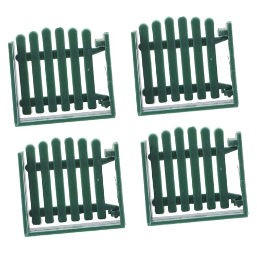 BEBEMOKO 4-teiliges Spielzeug-Bauernhof-Zaun-Set Für Kinder, DIY-Zaun Aus Kunststoff, Modellbausteine für Kreatives Spielen Für Garten- Und Puppenhaus- BEBEMOKO 4-teiliges Spielzeug-Bauernhof-Zaun-Set Für Kinder, DIY-Zaun Aus Kunststoff, Modellbausteine für Kreatives Spielen Für Garten- Und Puppenhaus- von BEBEMOKO