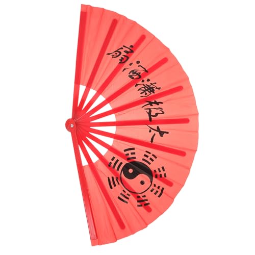BEBEMOKO Faltbarer Chinesischer Taichi Handfächer mit Lautem Klang Robuster Kunststoffkonstruktion Leicht und Tragbar für Kung Fu Aufführungen Festival-tanz Multifunktionaler Faltbarer BEBEMOKO Faltbarer Chinesischer Taichi Handfächer mit Lautem Klang Robuster Kunststoffkonstruktion Leicht und Tragbar für Kung Fu Aufführungen Festival-tanz Multifunktionaler Faltbarer von BEBEMOKO