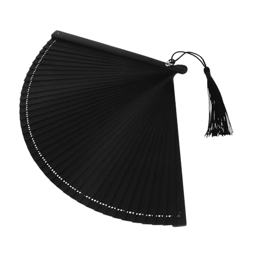 BEBEMOKO Handfächer aus mit Quaste Vintage Design Fächertasche Dekorativer Handfächer für Tanz Fotografie und BEBEMOKO Handfächer aus mit Quaste Vintage Design Fächertasche Dekorativer Handfächer für Tanz Fotografie und von BEBEMOKO