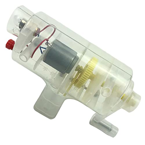 BEBEMOKO Handgenerator-strombausatz Physik-lernspielzeug Für Kinder Handgenerator-Spielzeug Für Die Bildung von BEBEMOKO