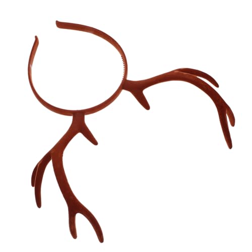 BEBEMOKO Lustiges Hirschgeweih Haarband Damen Weihnachtskostüm Haarreif Party Cosplay Accessoire Leicht und Bequem Vielseitig für Frauen und Mädchen BEBEMOKO Lustiges Hirschgeweih Haarband Damen Weihnachtskostüm Haarreif Party Cosplay Accessoire Leicht und Bequem Vielseitig für Frauen und Mädchen von BEBEMOKO