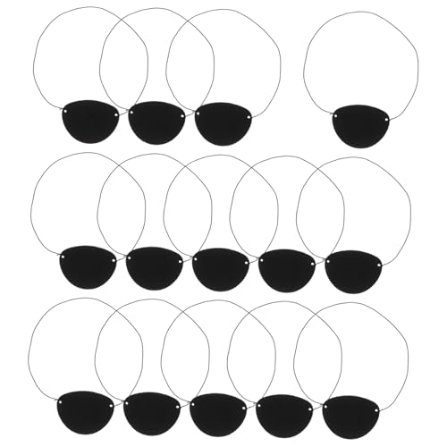 BEBEMOKO Piraten Augenklappen Set Für Lustige Ein Augen Maske Aus Schwarzem Filz Für Karneval Halloween Cosplay Und Partys Robustes Material Ideal Für Kreative Kostüme BEBEMOKO Piraten Augenklappen Set Für Lustige Ein Augen Maske Aus Schwarzem Filz Für Karneval Halloween Cosplay Und Partys Robustes Material Ideal Für Kreative Kostüme von BEBEMOKO