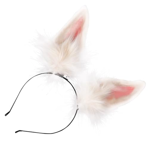 BEBEMOKO Plüsch Hasenohren Haarreif Leichtes Cosplay Zubehör Tierohren Stirnband Damen Mädchen für Karneval Party Bühnenauftritte BEBEMOKO Plüsch Hasenohren Haarreif Leichtes Cosplay Zubehör Tierohren Stirnband Damen Mädchen für Karneval Party Bühnenauftritte von BEBEMOKO