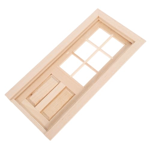 BEBEMOKO Puppenhaus Mini Türen und Fenster 1 12 Maßstab Puppenhaus Möbel Miniatur Puppenhaus Zubehör Puppenhaus Rahmen Mini Puppenhaus Innentüren Miniaturtüren zum Basteln Holz Khaki BEBEMOKO Puppenhaus Mini Türen und Fenster 1 12 Maßstab Puppenhaus Möbel Miniatur Puppenhaus Zubehör Puppenhaus Rahmen Mini Puppenhaus Innentüren Miniaturtüren zum Basteln Holz Khaki von BEBEMOKO