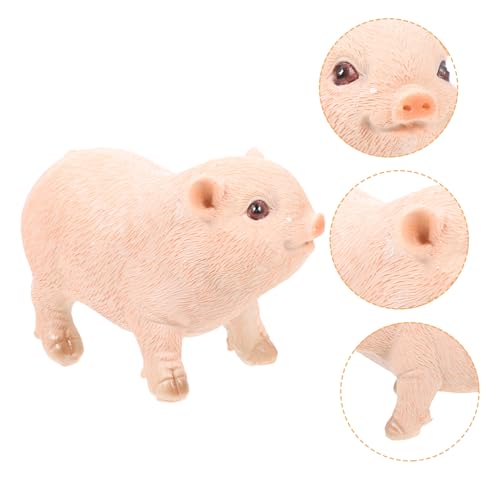 BEBEMOKO Schweinemodell Realistische Miniaturfigur für Desktop Dekoration für Kreativität und Tiererkennung BEBEMOKO Schweinemodell Realistische Miniaturfigur für Desktop Dekoration für Kreativität und Tiererkennung von BEBEMOKO
