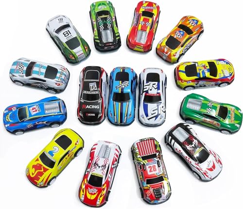 BECILES 16 Stück Stunt Spielzeugauto Legierung, Kleine Spielzeugautos, Spielzeugautos Set,Zurückziehen Spielzeugautos Metall,Mini Spielzeug Autos für das Lernspiel von Kleinkindern(Gemischter Stil) BECILES 16 Stück Stunt Spielzeugauto Legierung, Kleine Spielzeugautos, Spielzeugautos Set,Zurückziehen Spielzeugautos Metall,Mini Spielzeug Autos für das Lernspiel von Kleinkindern(Gemischter Stil) von BECILES