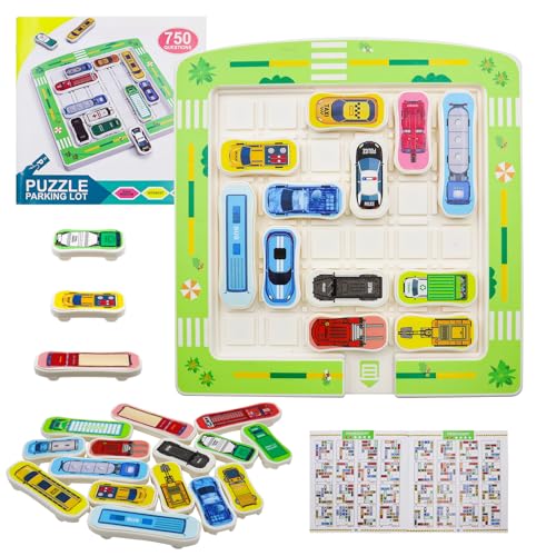 BEELUKY Auto Spielzeug Stauspiel Logikspiel Denken Logik Puzzle Spiele Familienspiel Rush Hour Spiel Junior mit 750 Levels Brettspiele für Jungen Mädchen ab 5 6 7 8 9 10 Jahren BEELUKY Auto Spielzeug Stauspiel Logikspiel Denken Logik Puzzle Spiele Familienspiel Rush Hour Spiel Junior mit 750 Levels Brettspiele für Jungen Mädchen ab 5 6 7 8 9 10 Jahren von BEELUKY