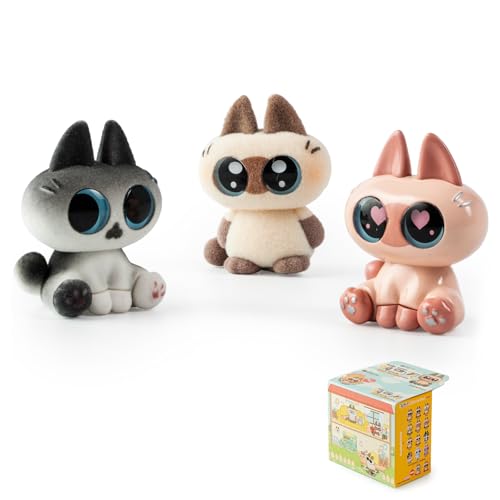 BEEMAI Nobeko Azukisan Mini Bean Series Blind Box Single Box, Enthält 3 Figuren Keine Wiederholung BEEMAI Nobeko Azukisan Mini Bean Series Blind Box Single Box, Enthält 3 Figuren Keine Wiederholung von BEEMAI
