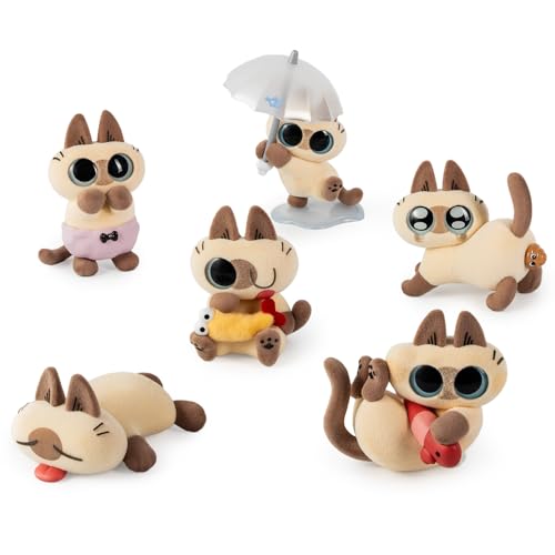 BEEMAI Nobeko Heartwarming Azukisans Daily Series 3 Single Box (Contains 1 Figure), Blind Box Figures Random Design Cute Figures Collectible Toys Birthday Gifts von BEEMAI