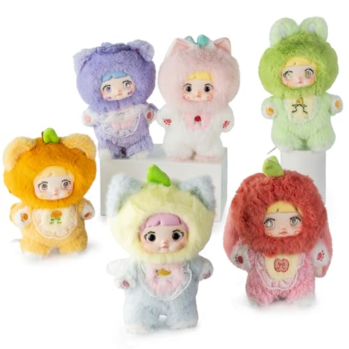 Nommi Interessante Früchte-Serie, Plüsch-Blindbox, 1 Stück (1 von 7 möglichen Stilen), niedliche Figuren, Sammlerstück, Spielzeug, Geburtstagsgeschenke von BEEMAI
