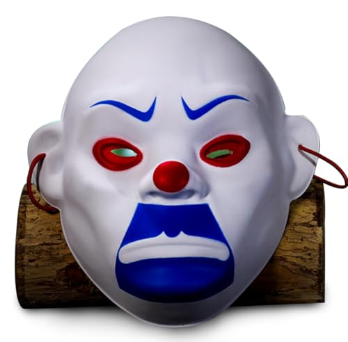BEESUM PVC The Knight Robber Jokers Clown Maske für Halloween Party Kostüm Requisiten BEESUM PVC The Knight Robber Jokers Clown Maske für Halloween Party Kostüm Requisiten von BEESUM