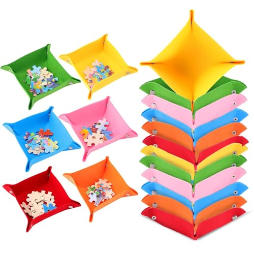 12 Stück Puzzle Sortierschalen Schalen Zubehör Sortierer Schalen Filz Filzschale Stapelbare Puzzle Sortiertabletts zur Aufbewahrung für 500-2000 Puzzleteile Bunt 12 Stück Puzzle Sortierschalen Schalen Zubehör Sortierer Schalen Filz Filzschale Stapelbare Puzzle Sortiertabletts zur Aufbewahrung für 500-2000 Puzzleteile Bunt von BEIMEIII