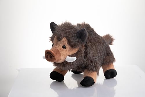 BEJOY Wildschwein Plüschtier Simuliertes Stofftier, Weiches Wildschwein für Kinder Kuscheliges Spielzeug für Tierliebhaber, Plüschtiere als Wohnaccessoire Geburtstags BEJOY Wildschwein Plüschtier Simuliertes Stofftier, Weiches Wildschwein für Kinder Kuscheliges Spielzeug für Tierliebhaber, Plüschtiere als Wohnaccessoire Geburtstags von BEJOY
