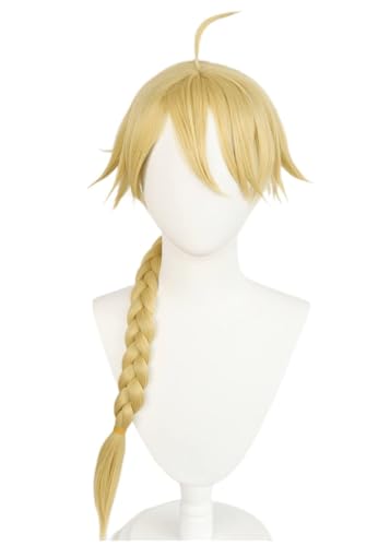 Anime Aether Cosplay Perücke, Blonde Lange Ponytails Haar Perücken für Halloween Kostüm Party Zubehör Anime Aether Cosplay Perücke, Blonde Lange Ponytails Haar Perücken für Halloween Kostüm Party Zubehör von BELEB