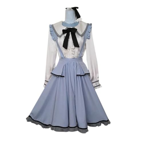 Anime Akiyama Mizuki Cosplay Kostüm Outfit Projekt Sekai Bunte Bühne Miku Kleid Maid Attire Uniform (Akiyama Mizuki,M) von BELEB