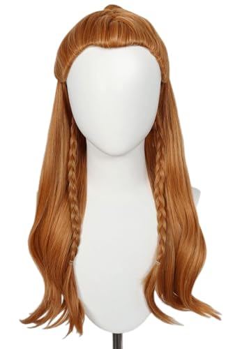 Anime Cosplay Aloy Perücke, Frauen Hellbraun Lange Haare Perücken für Halloween Kostüm Party Accesorios Anime Cosplay Aloy Perücke, Frauen Hellbraun Lange Haare Perücken für Halloween Kostüm Party Accesorios von BELEB