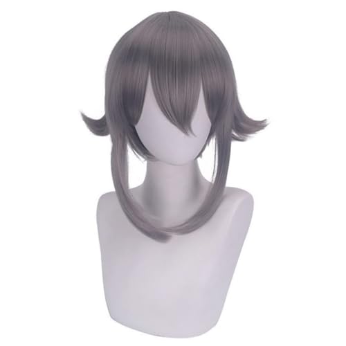 Anime Cosplay Arknights Perücke, Graues Kurzes Haar Für Projekt Red Role Play Halloween Party Perücken Anime Cosplay Arknights Perücke, Graues Kurzes Haar Für Projekt Red Role Play Halloween Party Perücken von BELEB