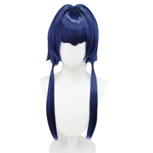 Anime Cosplay Candace Perücke, Frauen Marineblau Kurze Haare Perücken für Halloween Kostüm Party Accesorios Anime Cosplay Candace Perücke, Frauen Marineblau Kurze Haare Perücken für Halloween Kostüm Party Accesorios von BELEB