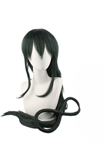 Anime Cosplay Dunkelgrün Lange Haare Perücke Für Asui Tsuyu Rollenspiel Perücken Für Halloween Karneval Party Anime Cosplay Dunkelgrün Lange Haare Perücke Für Asui Tsuyu Rollenspiel Perücken Für Halloween Karneval Party von BELEB
