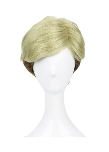 Anime Cosplay Erwin Smith Golden Brown Kurzes Haar Rollenspiel Halloween Party Perücken Anime Cosplay Erwin Smith Golden Brown Kurzes Haar Rollenspiel Halloween Party Perücken von BELEB