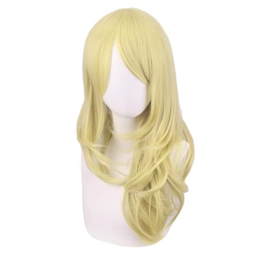 Anime Cosplay Frauen Gelb Langes Haar Für Sano Emma Rollenspiel Halloween Party Zubehör Perücken Anime Cosplay Frauen Gelb Langes Haar Für Sano Emma Rollenspiel Halloween Party Zubehör Perücken von BELEB