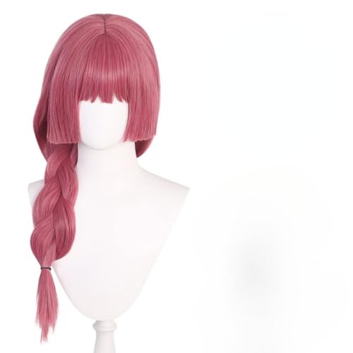 Anime Cosplay Hiroi Kikuri Perücke, Rosa Breite Pferdeschwanz Lange Haare Rollenspiel Perücken für Halloween Kostüm Party Anime Cosplay Hiroi Kikuri Perücke, Rosa Breite Pferdeschwanz Lange Haare Rollenspiel Perücken für Halloween Kostüm Party von BELEB